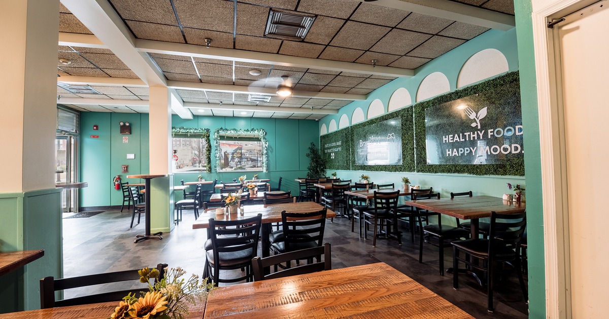 Interior space, dining area