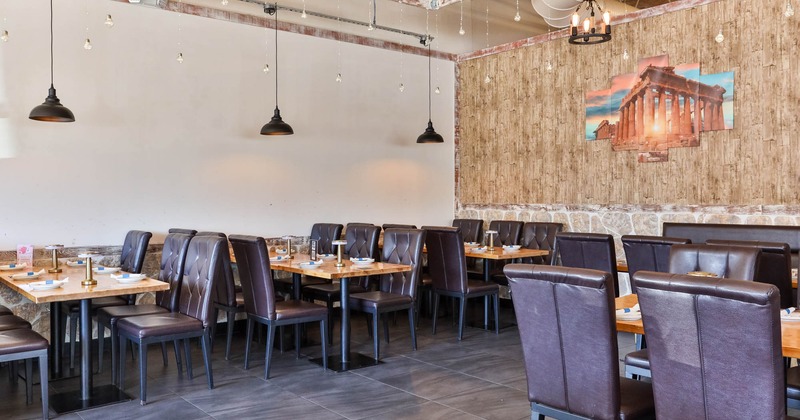 Restaurant dining area