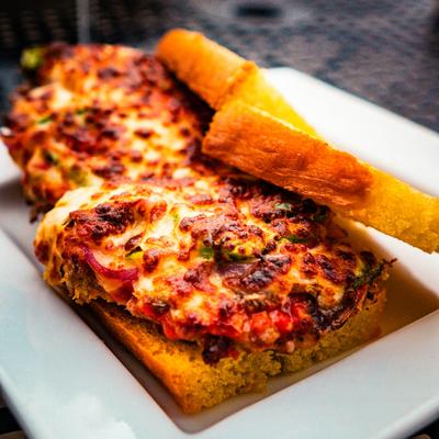 Chicken Parm sandwich.