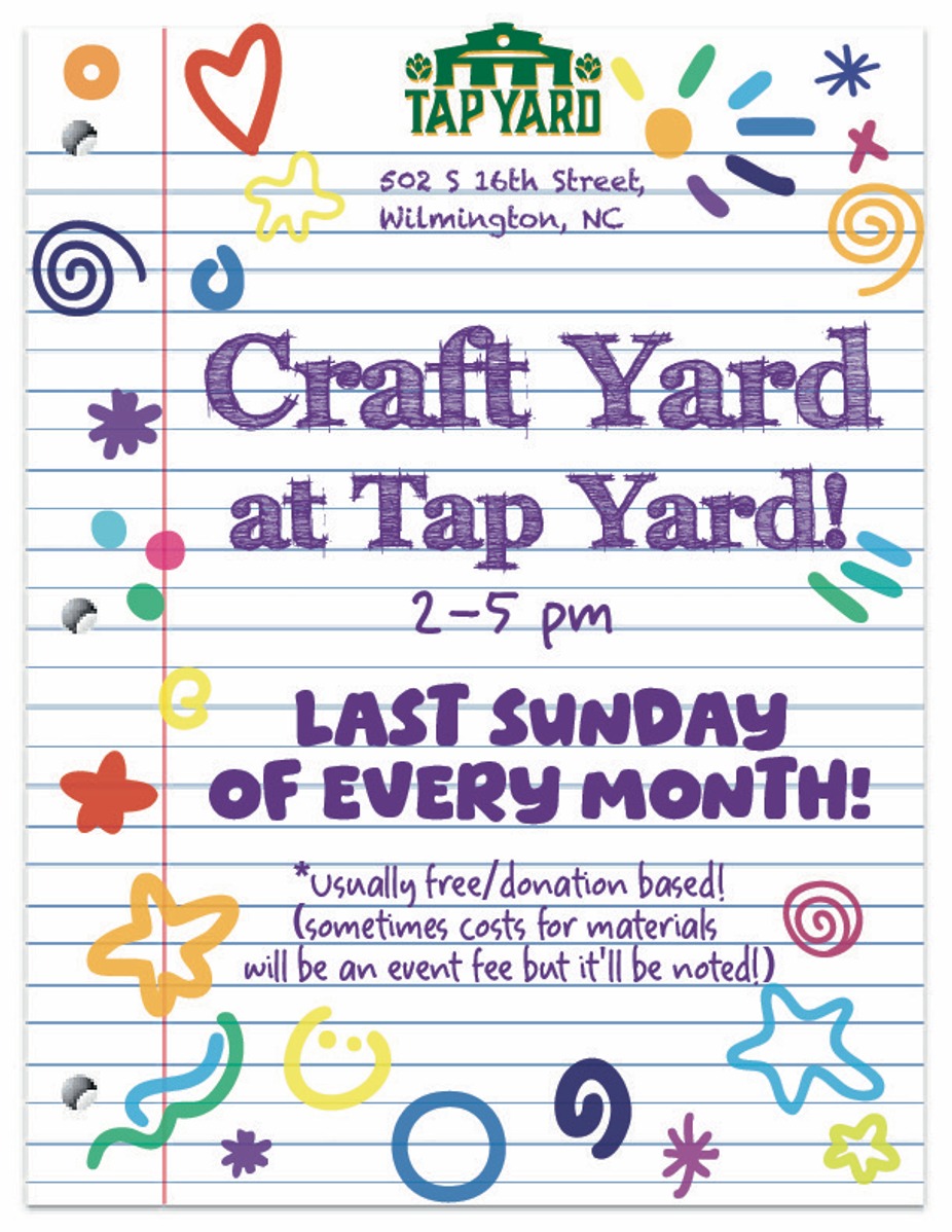 Tap Yard Crafty Corner event photo
