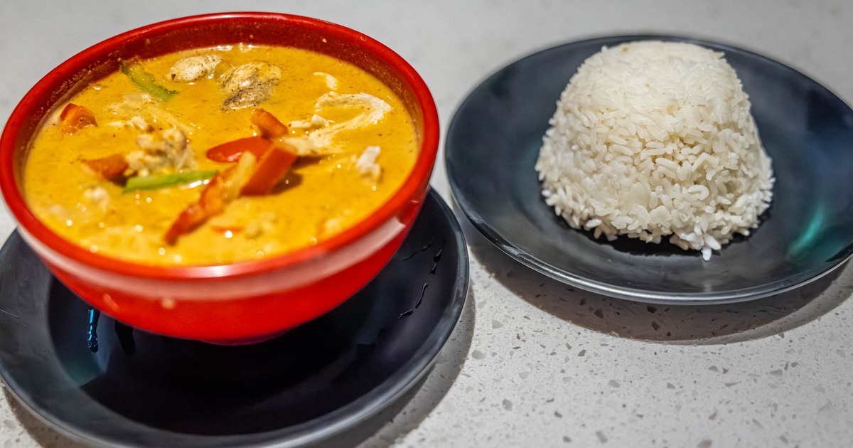 Red Curry and rice