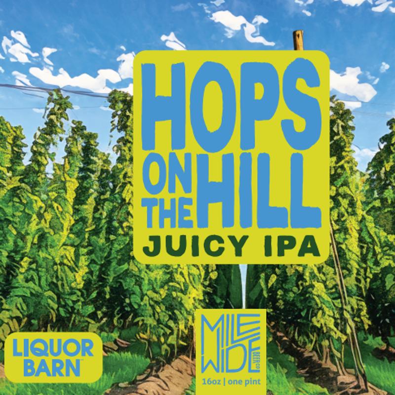 Hops on the Hill /draft /canned photo