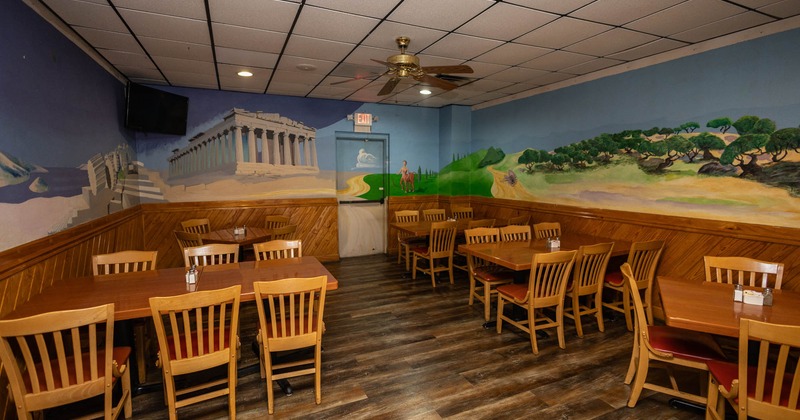 Restaurant dining area