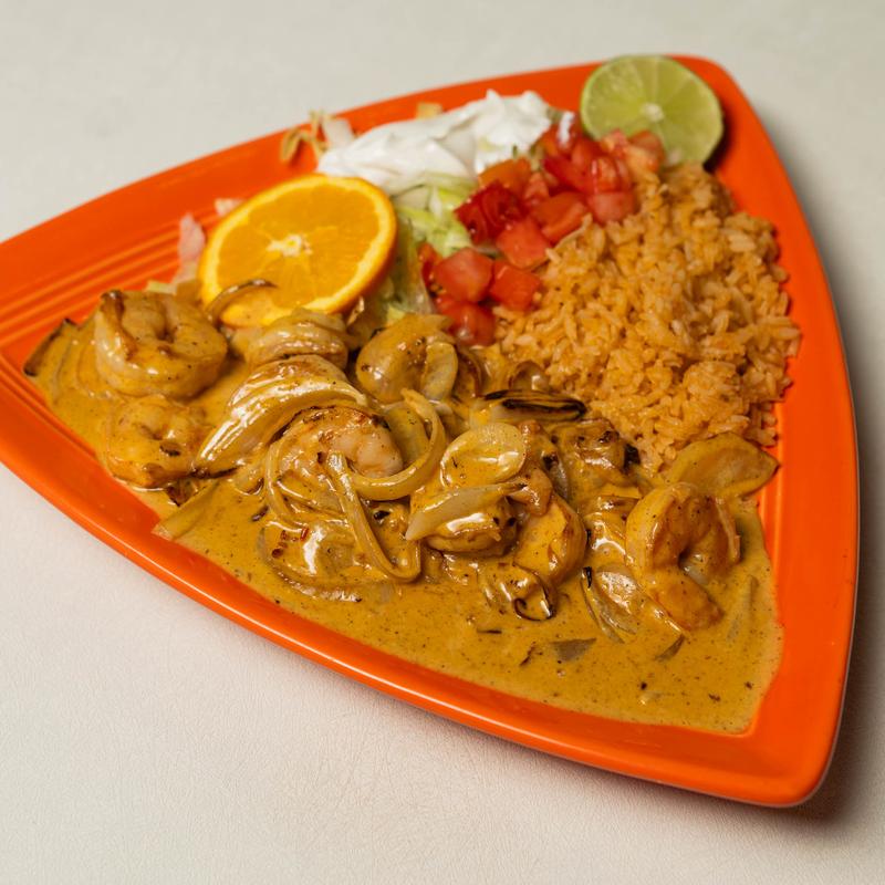 menu item 5 of 8, Camarones Chipotle