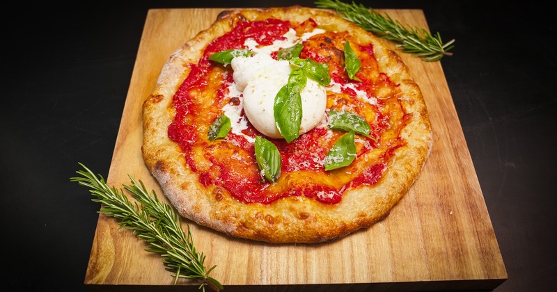 Classic Margherita pizza