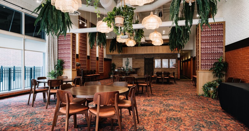 Interior seating area