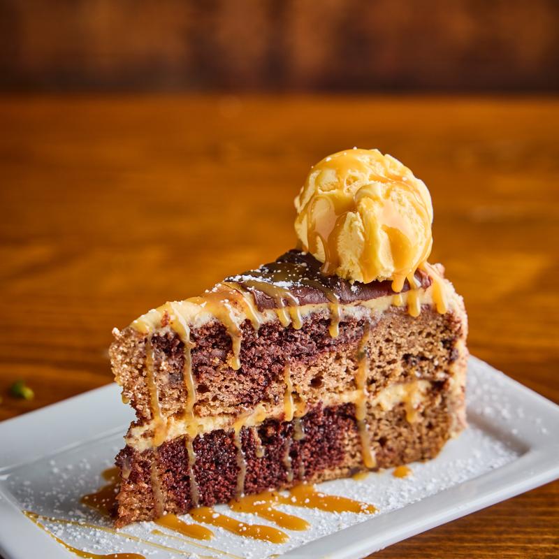 Banana Marble Swirl Cake photo