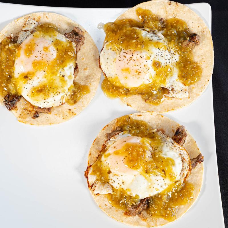 menu item 7 of 43, Steak 'n Egg Tacos (GF)