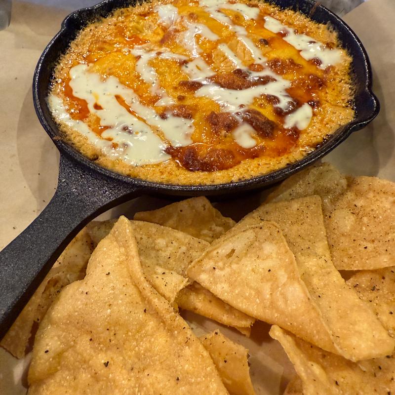 menu item 3 of 9, Buffalo Chicken Dip Skillet