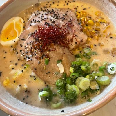 Spicy Miso Pork Ramen.