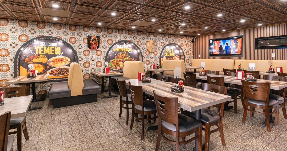 Interior, seating area