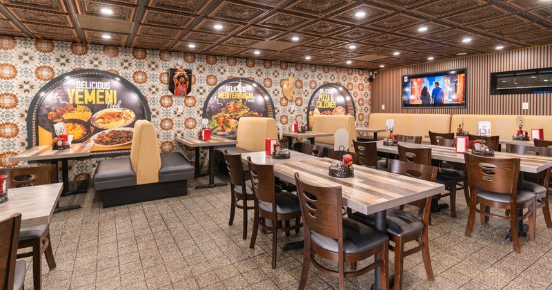 Interior, seating area