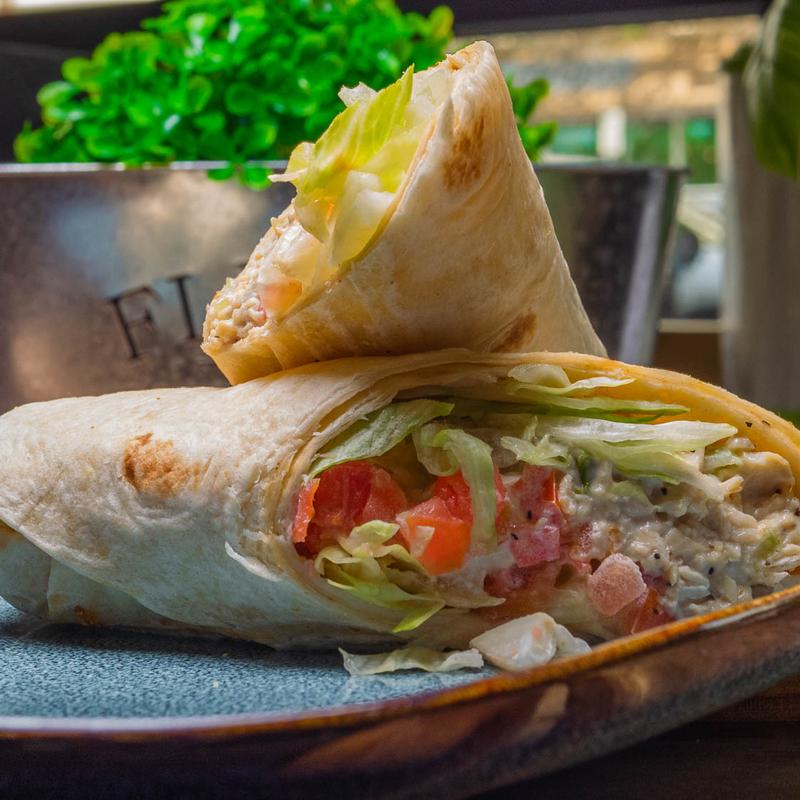 Tuna salad wrap photo