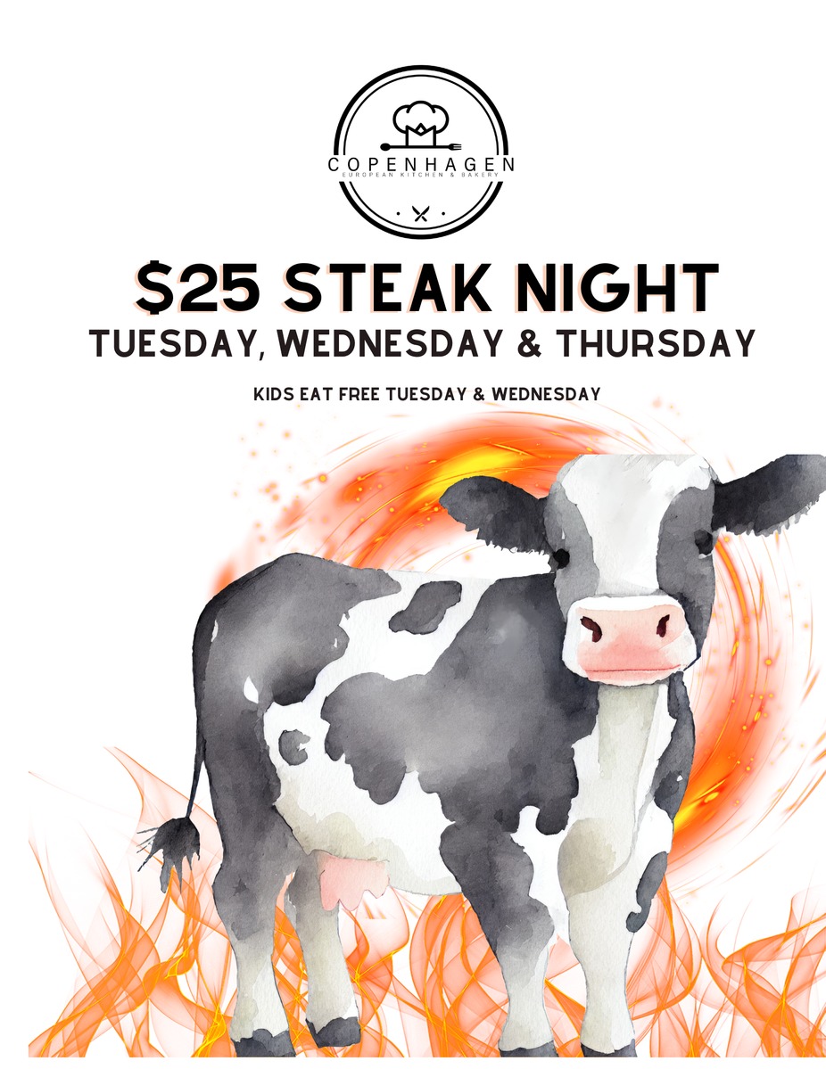 $25 Steak Night. event photo