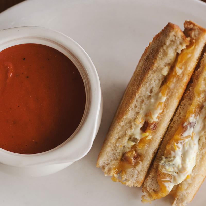 Grilled Cheese & Tomato Soup photo