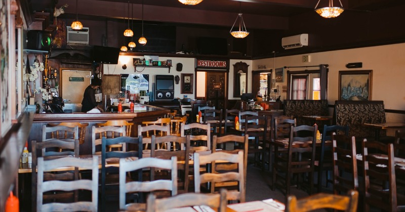 Interior, seating area