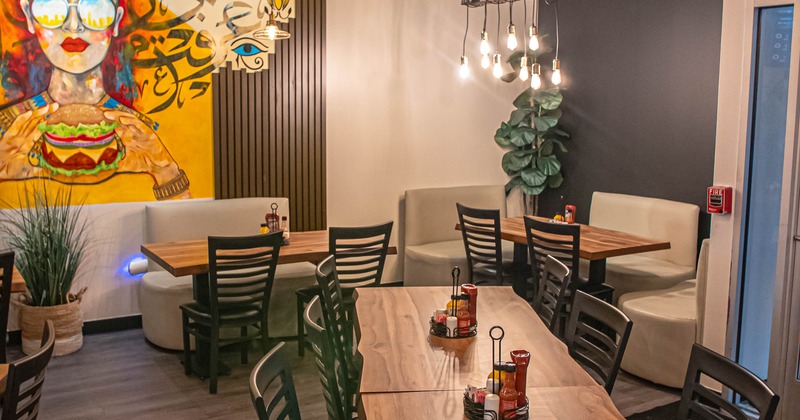 Interior, main seating space