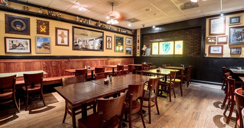 Interior, chairs and tables
