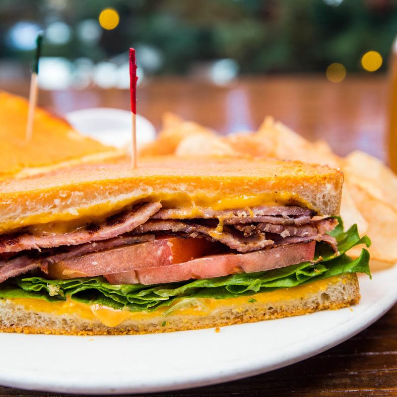 Grilled Ham Stack photo