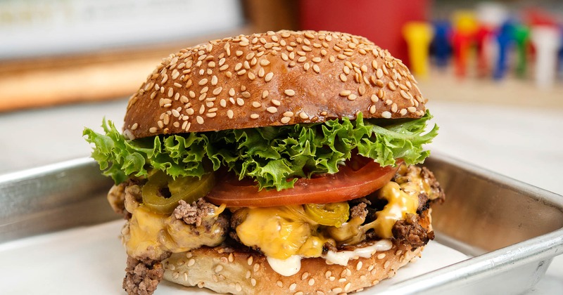 Chacho's Chopped Cheese sandwich