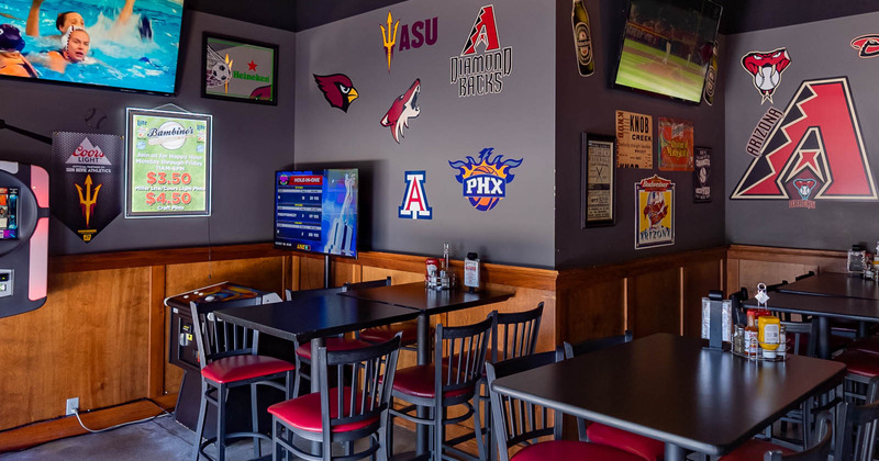 Interior, table setup