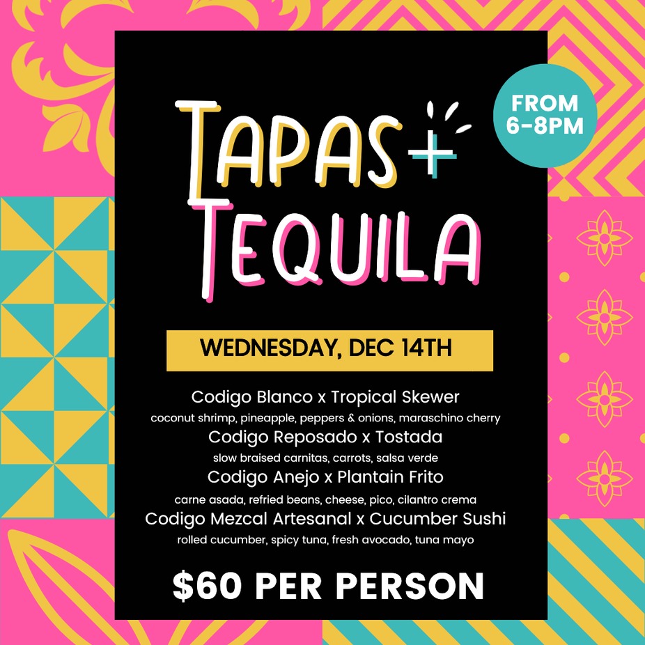 Tapas & Tequila event photo