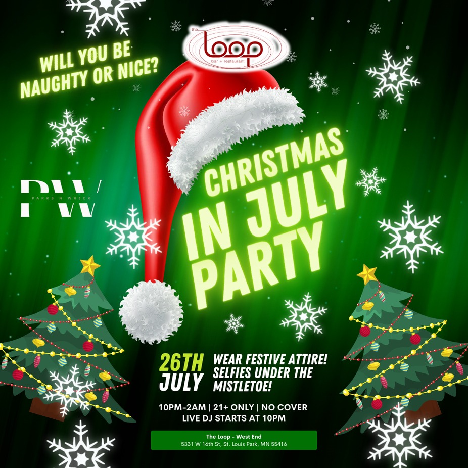 Christmas In July Party event photo