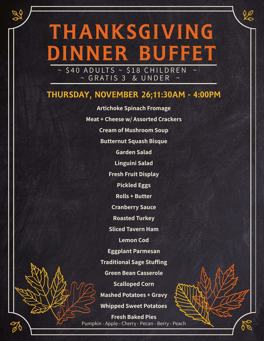 Thanksgiving Dinner Buffet event photo