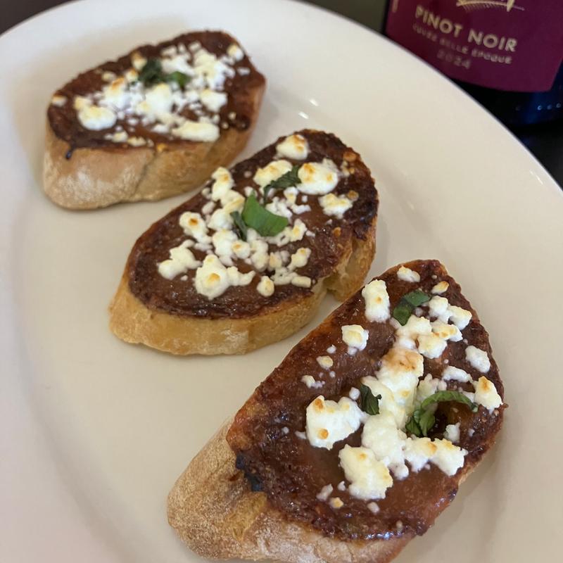 Dark Chocolate Fig Toast photo