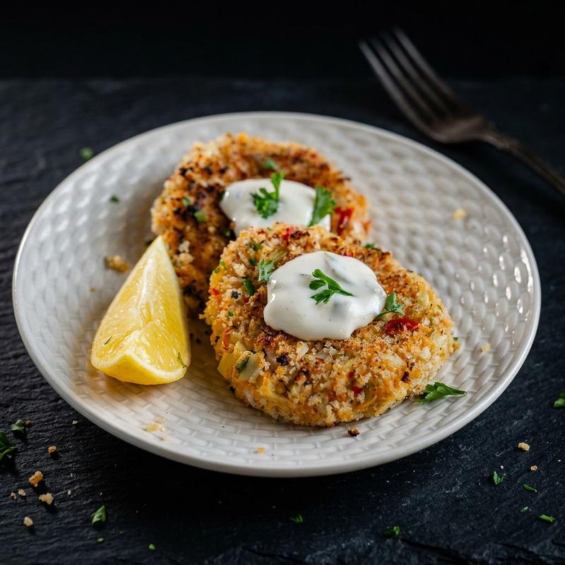 menu item 5 of 19, Vegan Crab Cake