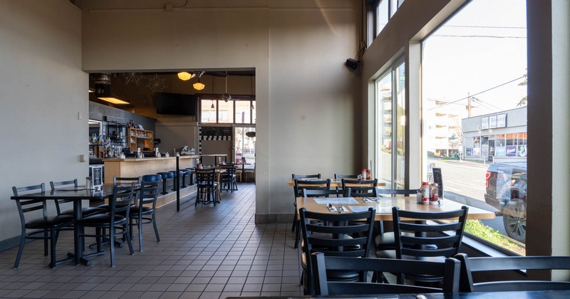 Interior seating space