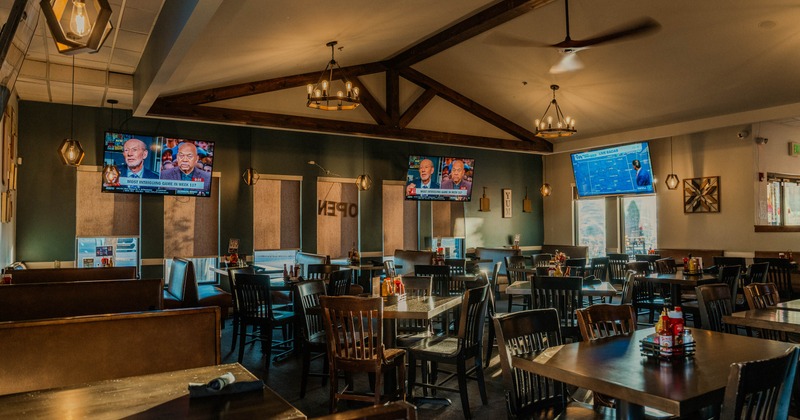 Interior, seating area