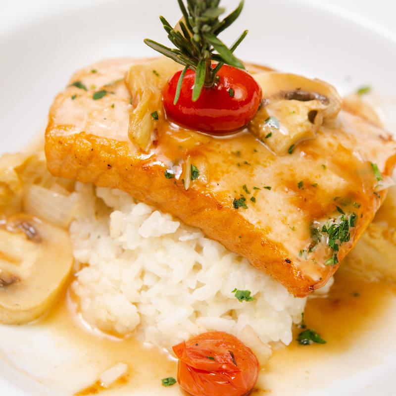 menu item 16 of 16, Pan Roasted Salmon