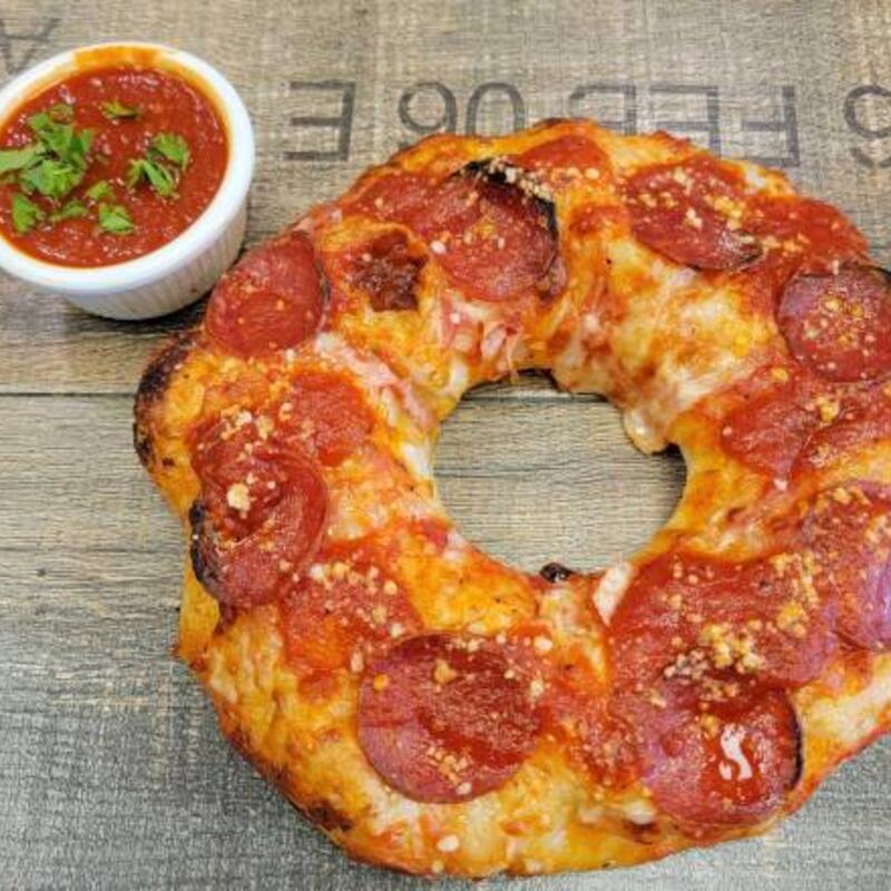 Pizzanada Vegan Pepperoni Donut photo