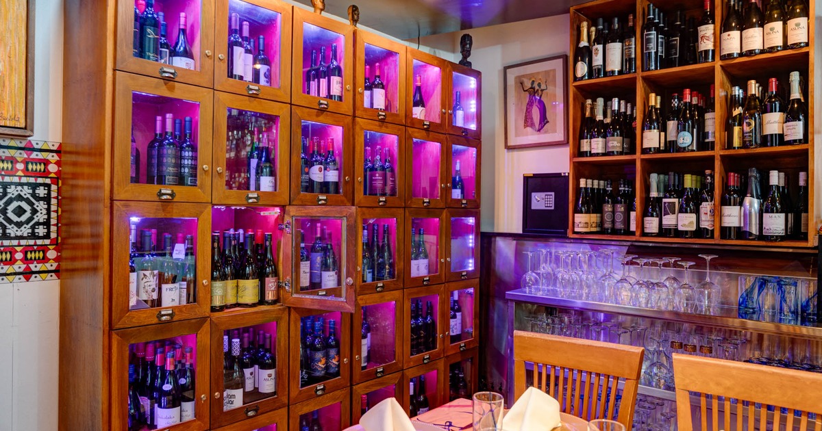 Private VIP room, dining area