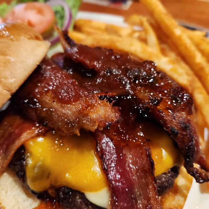 Pork Belly Bacon Cheeseburger photo