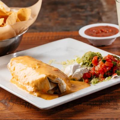 Burrito, Los Compadres Cantina, Tex Mex, Roanoke, Texas.