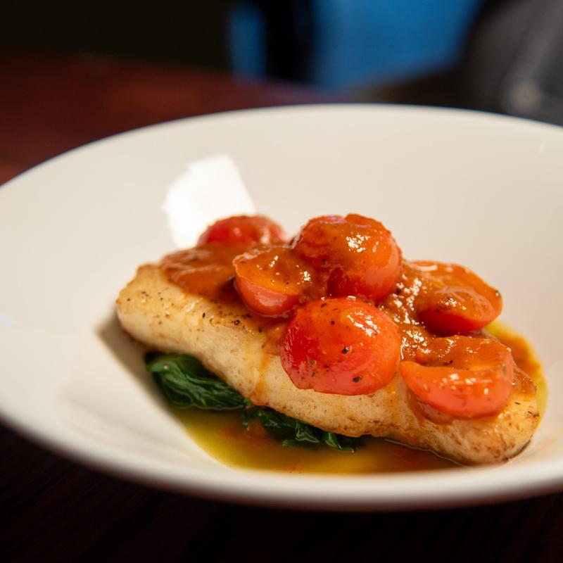 Grilled Mediterranean Branzino photo