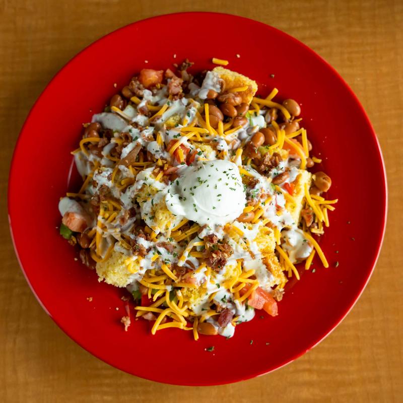 Cornbread salad photo