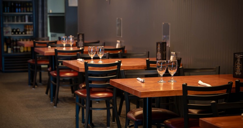 Tables ready for guests