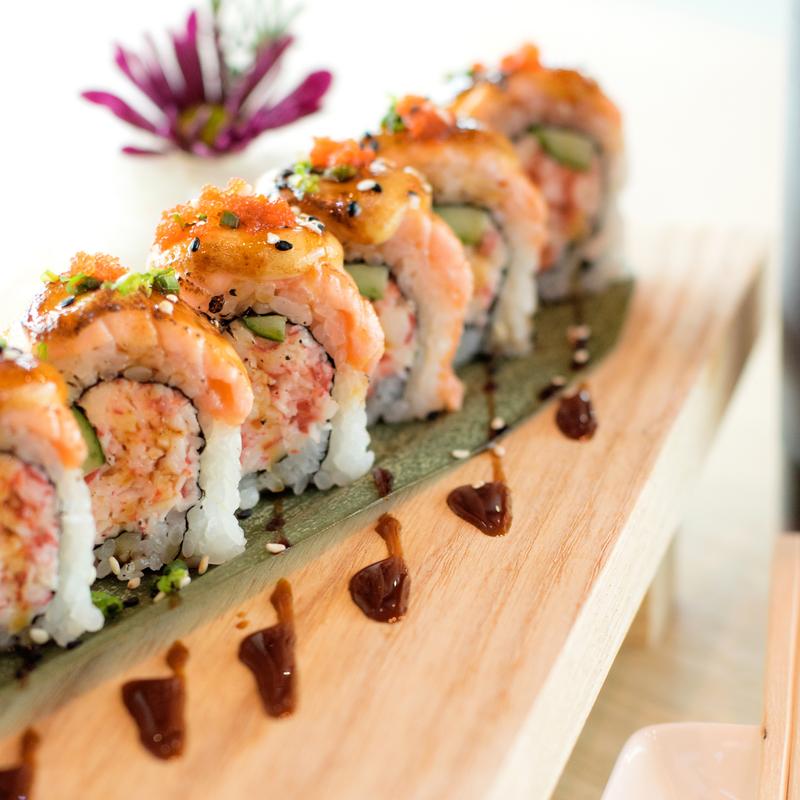 menu item 7 of 22, Baked Salmon Special Roll