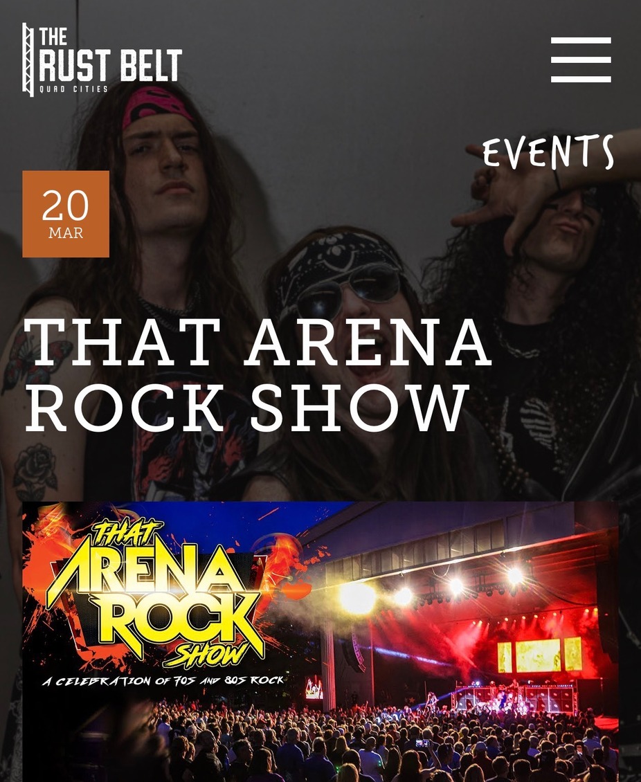 Rustbelt Concert That Arena Rock Show event photo