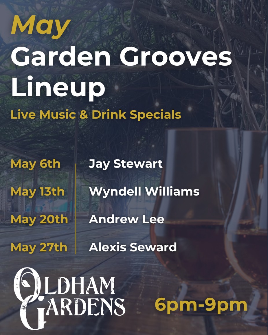 Garden Grooves May Lineup event photo