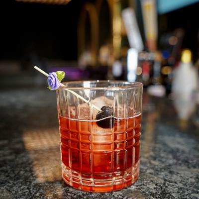 PB&J Old Fashion cocktail