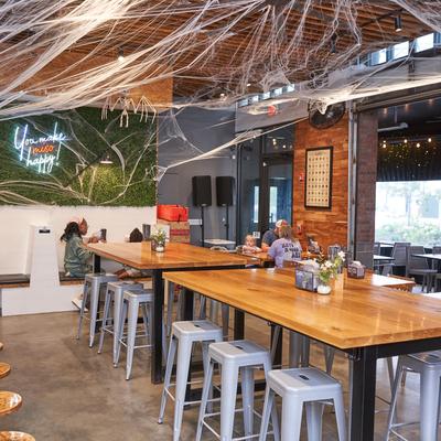 Kamado Ramen interior.