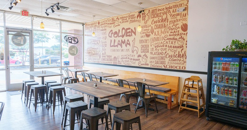 Interior, dining area