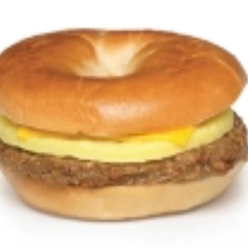 B8. Sausage, Egg & Cheese Bagel photo