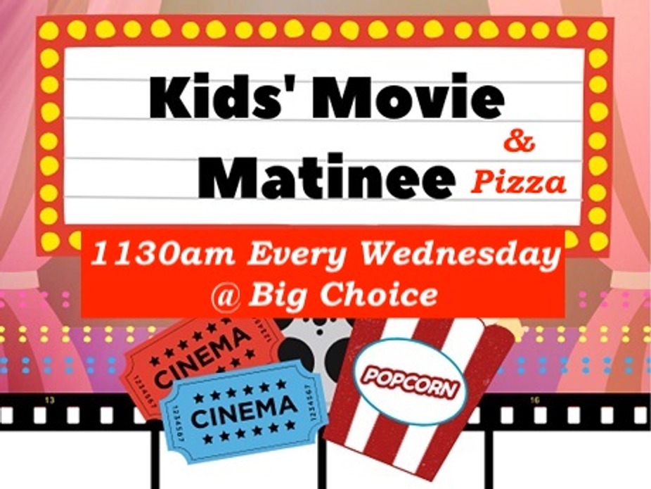 Kids Matinee & Pizza - Every Wednesday event photo