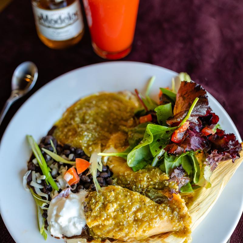 SWEET CORN & CHILI TAMALES photo