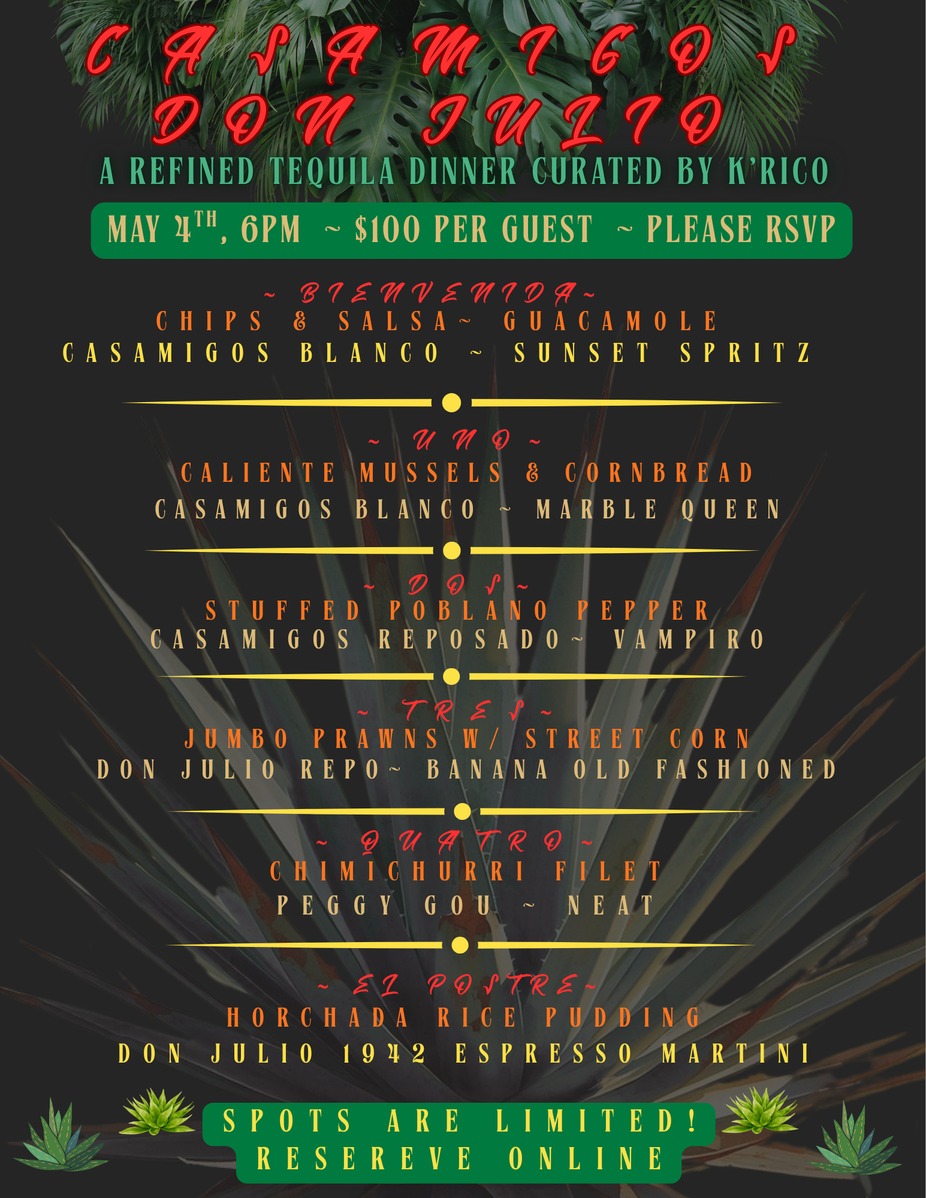 Don Julio & Casamigos Dinner event photo